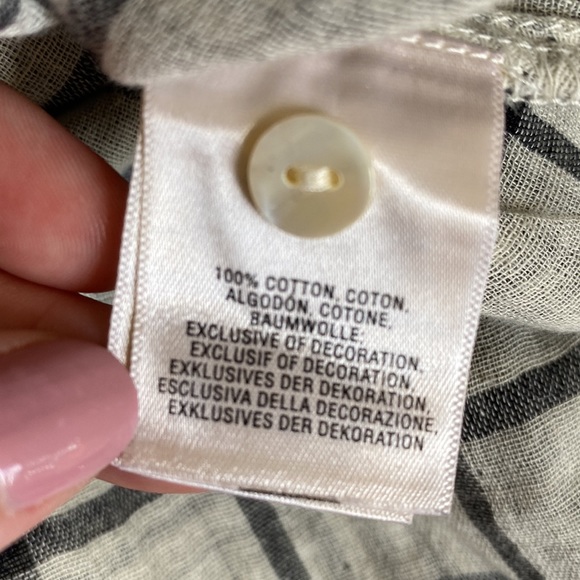 Anthropologie Floreat Embroidered Plaid Tunic Womens S - Picture 6 of 6